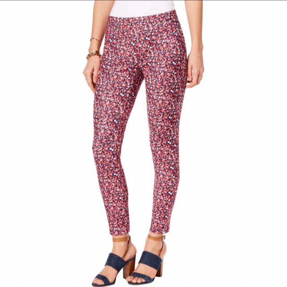 Beautiful Floral Michael Kors Skinny Pull in Pants
